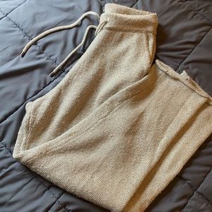 Anthropologie Gold/Tan Sweatpants